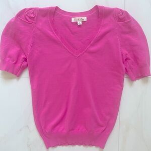 Vine & Love Pink V-Neck Sweater